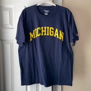 Mens Michigan Champion Authentic T-shirt